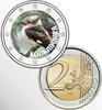 2 Euro 2 Euro munt kleur Kookaburra -