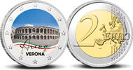2 Euro 2 Euro munt kleur Arena di Verona -