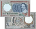 10 gulden 10 gulden 1953 Hugo de Groot 48-1a kwaliteit -