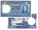 10 gulden 10 gulden 1949 Willem I/ Molen 47-1 kwaliteit f+ -