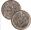  kwaliteit 1/2 Cent 1922 vz-