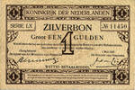 1 gulden 1 gulden 1916 Zilverbon 02-1b kwaliteit -