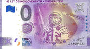 0 Euro 0 Euro biljet Tsjechië 2021 - Ceskoslovenskym Kosmonautem - Oldrich Pelcak ANNIVERSARY -