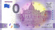 0 Euro 0 Euro biljet Vaticaan 2021 - Vaticano I -