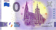 0 Euro 0 Euro biljet Tsjechië 2022 - Praha -