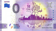 0 Euro 0 Euro biljet Qatar 2021 - Qatar ANNIVERSARY -
