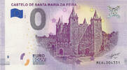 0 Euro 0 Euro Biljet Portugal 2018 - Castelo de Santa Maria da Feira -