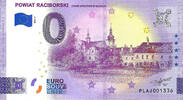 0 Euro 0 Euro biljet Polen 2022 - Powiat Raciborski Stare Opactwo W Rudach -