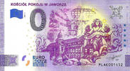 0 Euro 0 Euro biljet Polen 2021 - Kosciol Pokoju W Jaworze -