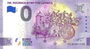 0 Euro 0 Euro biljet Polen 2021 - 780 Rocznica Bitwy Pod Legnica -
