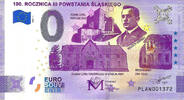 0 Euro 0 Euro biljet Polen 2021 - 100 Rocznica III Powstania Slaskiego -