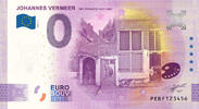 0 Euro 0 Euro biljet Nederland 2021 - Vermeer Het Straatje ANNIVERSARY -