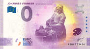0 Euro 0 Euro biljet Nederland 2021 - Vermeer Het Melkmeisje ANNIVERSARY -