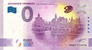 0 Euro 0 Euro biljet Nederland 2021 - Vermeer Gezicht op Delft ANNIVERSARY -