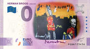 0 Euro 0 Euro biljet Nederland 2021 - Herman Brood Cold Jive KLEUR -