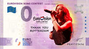 0 Euro 0 Euro biljet Nederland 2021 - Eurovisie Songfestival Stefania Liberakakis KLEUR -
