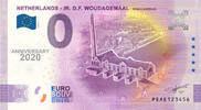 0 Euro 0 Euro biljet Nederland 2020 - Woudagemaal ANNIVERSARY -
