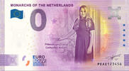 0 Euro 0 Euro biljet Nederland 2020 - Vorsten van Nederland Prinses van Oranje Amalia ANNIVERSARY -