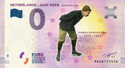 0 Euro 0 Euro biljet Nederland 2019 - Jaap Eden KLEUR -