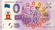 0 Euro 0 Euro biljet Nederland 2018 - Maastricht MIF KLEUR -