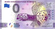 0 Euro 0 Euro biljet Monaco 2020 - Musee Oceanographique turtle ANNIVERSARY -