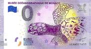 0 Euro 0 Euro biljet Monaco 2020 - Musee Oceanographique turtle -