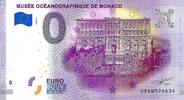 0 Euro 0 Euro biljet Monaco 2020 - Musee Oceanographique building -