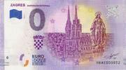 0 Euro 0 Euro biljet Kroatië 2019 - Zagreb -