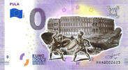 0 Euro 0 Euro biljet Kroatië 2019 - Pula KLEUR -
