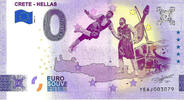 0 Euro 0 Euro biljet Griekenland 2022 - Crete Muziek -