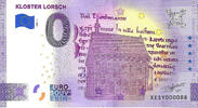  0 Euro 0 Euro biljet Duitsland 2021 - Kloster Lorsch  4,95 EUR  plus 3,90 EUR verzending