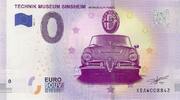 0 Euro 0 Euro biljet Duitsland 2019 - Technik Museum Sinsheim Alfa Romeo -