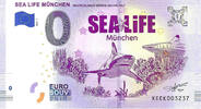 0 Euro 0 Euro biljet Duitsland 2019 - Sea Life München -