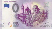 0 Euro 0 Euro biljet Duitsland 2019 - Pope John XXIII -