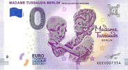 0 Euro 0 Euro biljet Duitsland 2019 - Madame Tussauds Berlin -