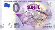 0 Euro 0 Euro biljet Duitsland 2019 - Aquadom & Sea Life Berlin -