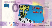 0 Euro 0 Euro biljet Nederland 2023 - Herman Brood Stoney KLEUR -