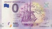 0 Euro 0 Euro biljet België 2018 - Zeilschip Mercator -