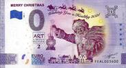 0 Euro 0 Euro biljet Malta 2020 - Merry Christmas -