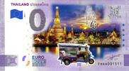 0 Euro 0 Euro biljet Thailand 2021 - Thailand KLEUR -