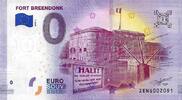 0 Euro 0 Euro biljet België 2020 - Fort Breendonk -