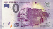 0 Euro 0 Euro Biljet België 2017 - Fort Breendonk -