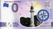 0 Euro 0 Euro biljet Frankrijk 2022 - Faro della vittoria KLEUR -