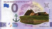 0 Euro 0 Euro biljet Duitsland 2023 - Hallig Hooge KLEUR -