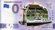 0 Euro 0 Euro biljet Duitsland 2023 - Bodensee Konstanz KLEUR -