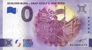 0 Euro 0 Euro biljet Duitsland 2022 - Schloss Burg - Graf Adolf II von Berg -