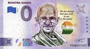 0 Euro 0 Euro Malta 2023 - Mahatma Gandhi KLEUR -