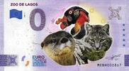0 Euro 0 Euro biljet Portugal 2023 - Zoo de Lagos KLEUR -