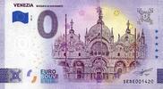 0 Euro 0 Euro biljet Italië 2023 - Venezia Basilica di San Marco - misdruk jaartal -