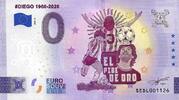 0 Euro 0 Euro biljet Italië 2022 - #Diego 1960-2020 -